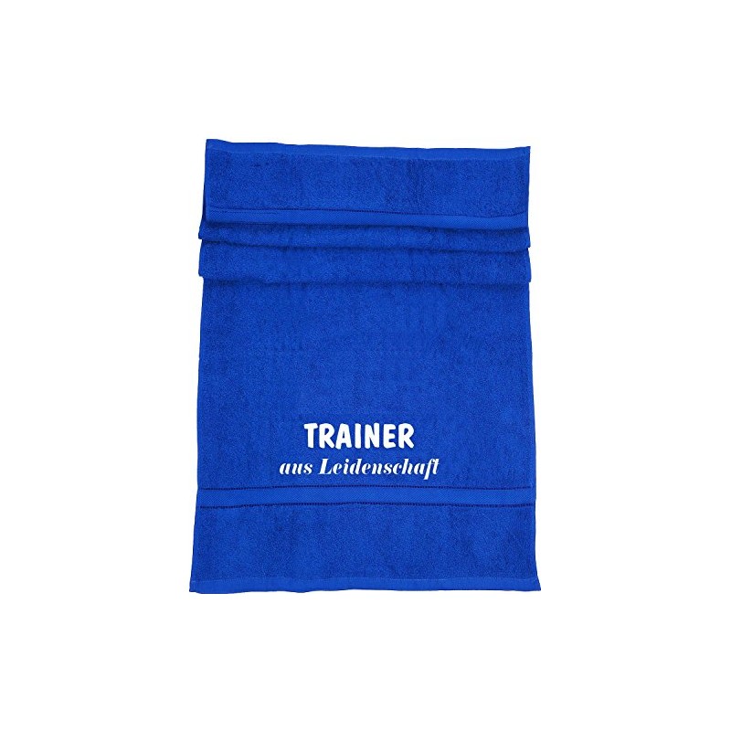 ShirtShop-Saar Passion Trainer Sports Bath Towel Blue