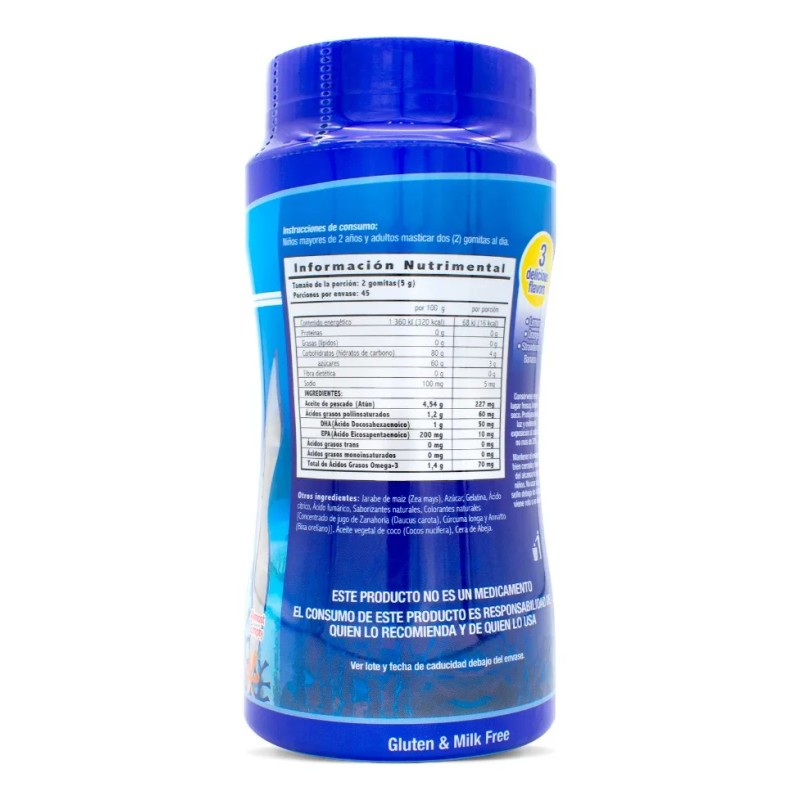 Biodesa Nemo Gomitas De Omega 3 Para Niños Kids 90