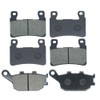 Motorcycle Front Rear Brake Pads Compatible with Honda CBR929RR CBR