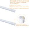 QILERR Tension Rods 28 to 48 Inches-6 Pack Spring Tension