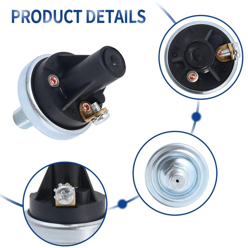 Hoypeyfiy Oil Pressure Switch Replacement for Thermo King SL100/SL200/TK2.35/TK3.66, Replaces