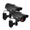 YSUCAU Solar Powered Bullet Dummy Fake Simulated Surveillance Security CCTV