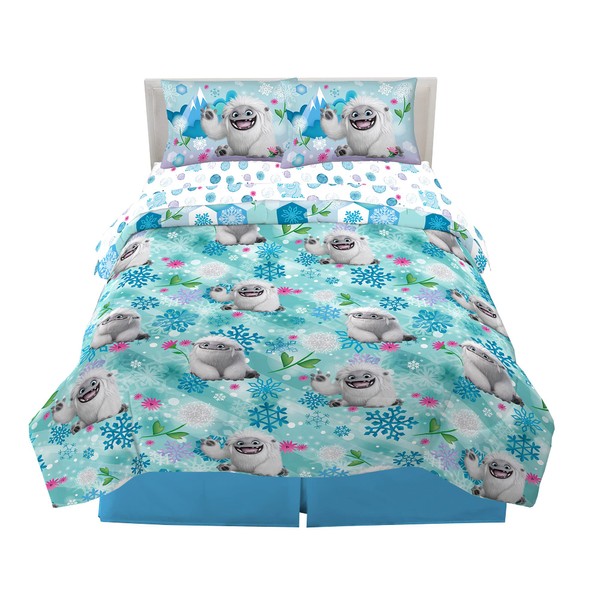 Franco Abominable Kids Bedding Comforter and Sheet Set, 5 Piece Full Size