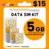 Data SIM Card 5G 4G LTE – 5GB for 30