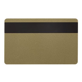 Karteo Plastic Cards Gold with HiCo Magnetic Strips [Pack of 10] Blank Cards Made of PVC for Coding for ID Cards Business Cards EC Cards Bank Cards