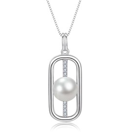 NONNYL Pearl Necklace, Gifts for Women Wife-Gift for Wife Wedding Anniversary Birthday Jewelry-Girlfriend Her Mothers Day Gifts for Mom Women Valentines Day Christmas Day Gifts