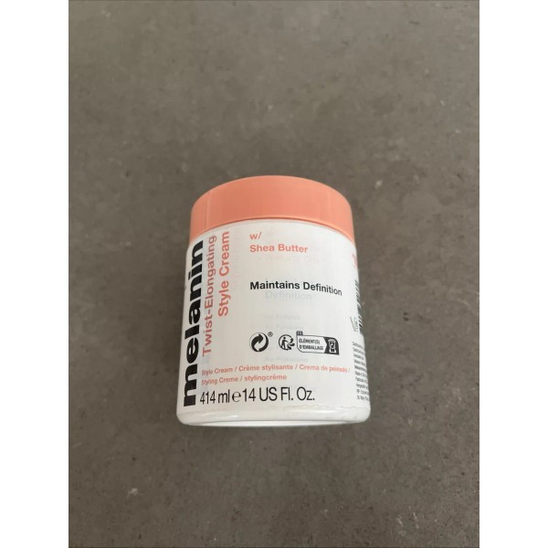 Melanin Twist Elongating Style Cream 14oz | New W/ Fast