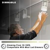 ALIDE GU10 Led Bulbs 5W 6000k Daylight White Dimmable,25W-35W Halogen