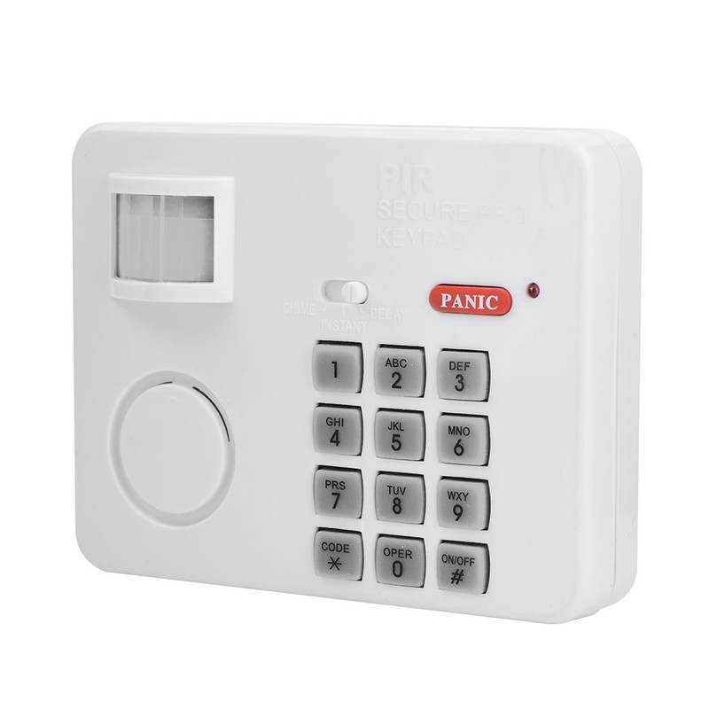 105DB Password Wireless Home Security Emergency Keypad Alarm Siren, 105°