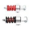 2PCS 112mm Rear Shock Absorber Aluminum Alloy Red Black for