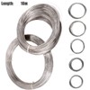 10Meters 304 Stainless Steel Spring Wire 0.1/0.12//0.2/0.3//0.4/0.5/0.6/0.7/0.8//1/1.2/1.3/1.5/1.8/2/2.2/2.5mm Spring Steel Soft