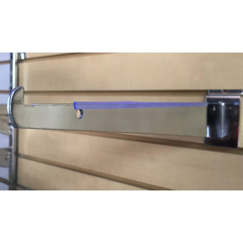 Exhivit Mensula Gancho Panel Ranurado Blister 20 Cm Paq. 8