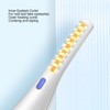 Heated Eyelash Curlers Micro USB Rechargeable Dual Brush Head Intelligent