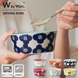 Wpc. Patterns W050-085 Petite Bowl, Peoni, Red, Women's, Kitchen, Miscellaneous Goods, Tableware, Living Alone, Housewife, Table, Scandinavia, Retro, Stylish, Cute, Women's, Gift, Wedding Gift, Living