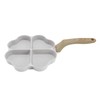 Garsent Non Stick 4 Cup Fried Pan Nonstick Heart Shaped