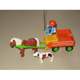 PLAYMOBIL 3118 - Kinder-Ponywagen