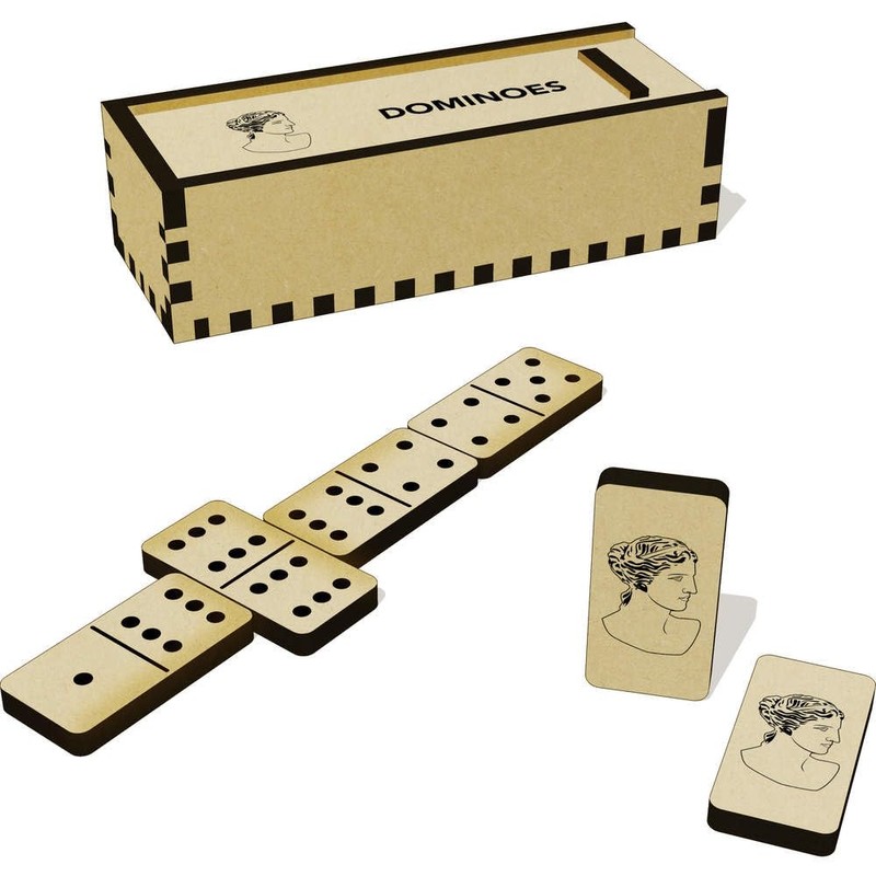 Azeeda 'Venus Bust' Domino Set & Box (DM00045607)