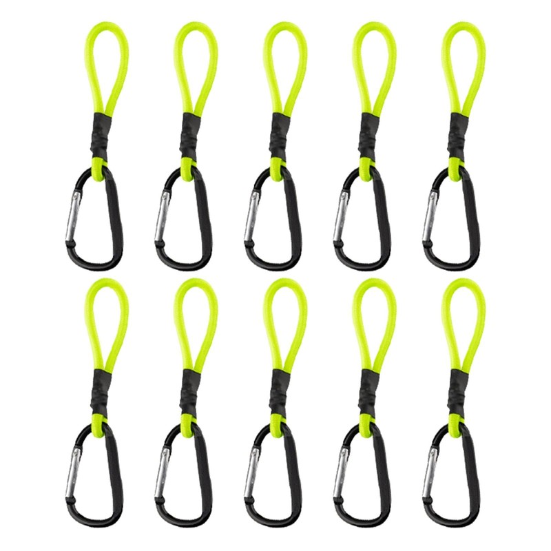 Bungee Cords with Carabiner Hooks - Elastic Rope Carabiner Bungee