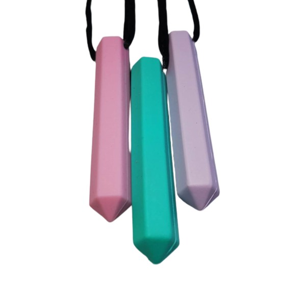 Sensory Chew Necklace Chewelry for Kids or Adults with Autism