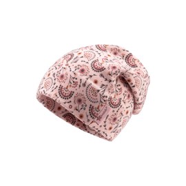 Sterntaler Beanie with embroidered elephant motif, unisex, baby and children's hat made of fine knitwear, Matt Pink