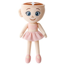 Italian Brainrot Toy Tralalero Tralala Plush Shark Plush for Kids & Adults Emotional Support Plushie Cute Plushies Gifts for Fans Toy Girls Boys Birthday Present. (Ballerina Cappuccina)