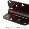 Haidms Self Closing Door Hinges 3 Pack Oil Rubbed Bronze