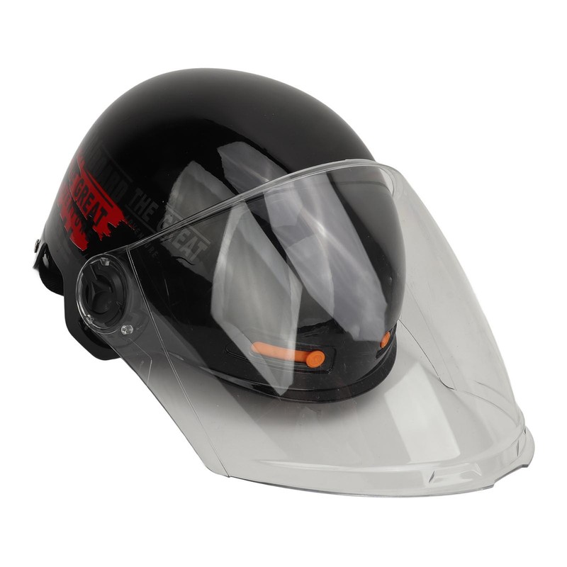 Motorcycle Helmet Stylish Adjustable Lightweight Rain Proof Rugged Electric Vehicle