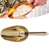Ice Scooper Stainless Steel U Shaped Sturdy Food Grade Ice