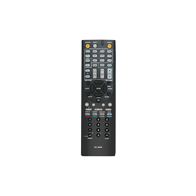 RC-803M Replaced Remote fit for ONKYO AV Receiver TX-NR609 TX-NR609B