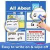 Alphabet Learning Pocket Chart Alphabet Wall Chart ABC Flash Cards