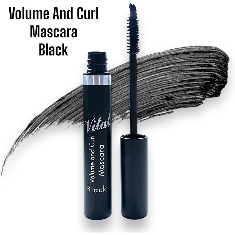 Dramatic Volume and curl smudge-proof, lenghtening formula for thick, Natural