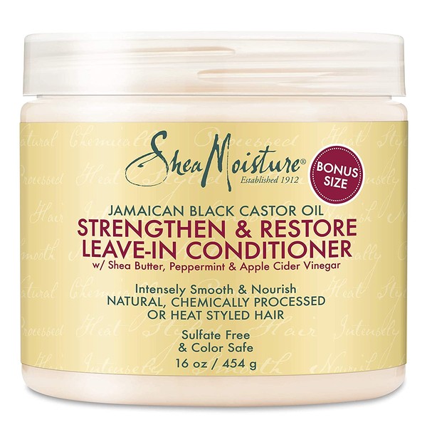 Shea Moisture Strengthen & Restore Leave-In Conditioner 16 oz (Pack Of 1)