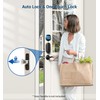 Veise Keyless Entry Door Lock, Electronic Keypad Deadbolt, Keyed Entry,