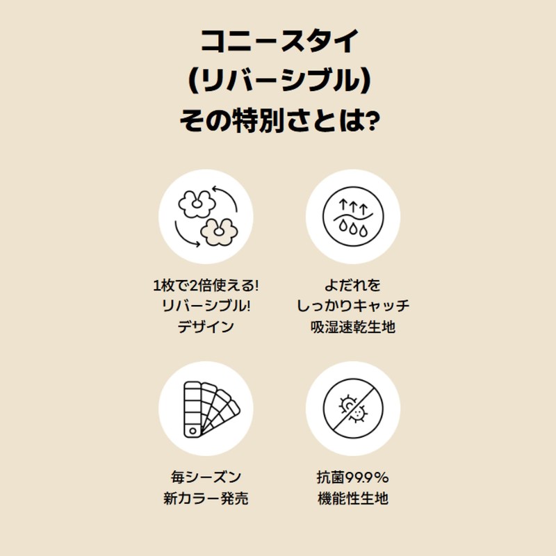 [Konny] コニーリバーシブルスタイ 5枚セット2025春夏新色 Baby Bib 360°ローリング よだれかけ 吸収性・速乾性 シンプル 女の子