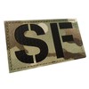 MOONIKONI 2x3.5 Infrared IR Security Forces Patch SF Patch Tactical