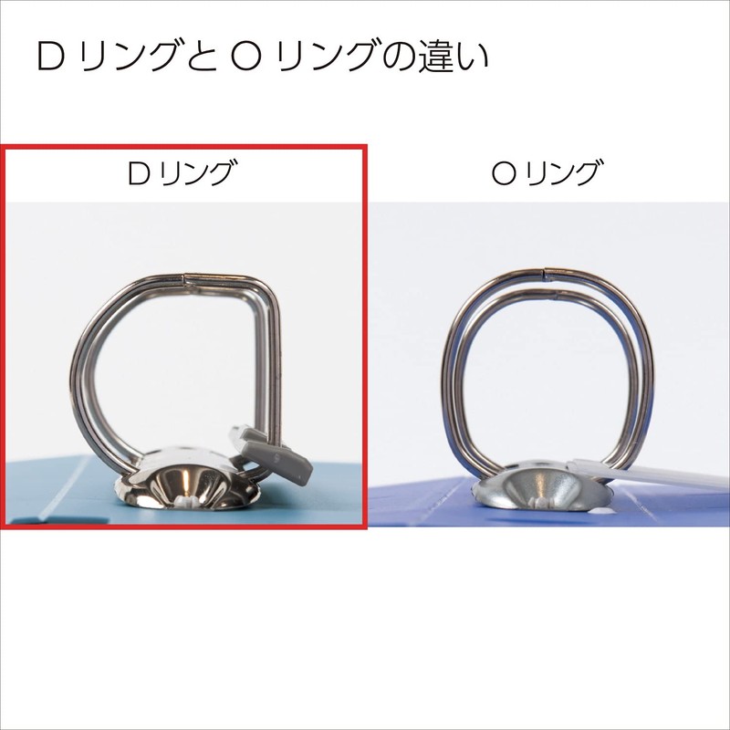 KOKUYO Dリングファイル A4タテ 300枚 ブルー フ-FD430B