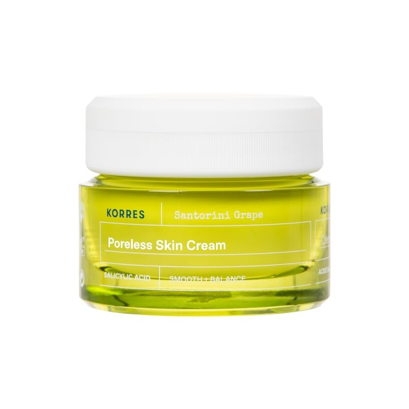 KORRES Santorini Grape Poreless Skin Cream, 1.35 fl. oz.
