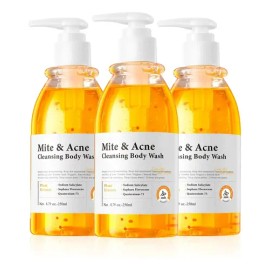 Quarxery Gel De Baño Limpiador Antimites Y Antiacné 3unidad