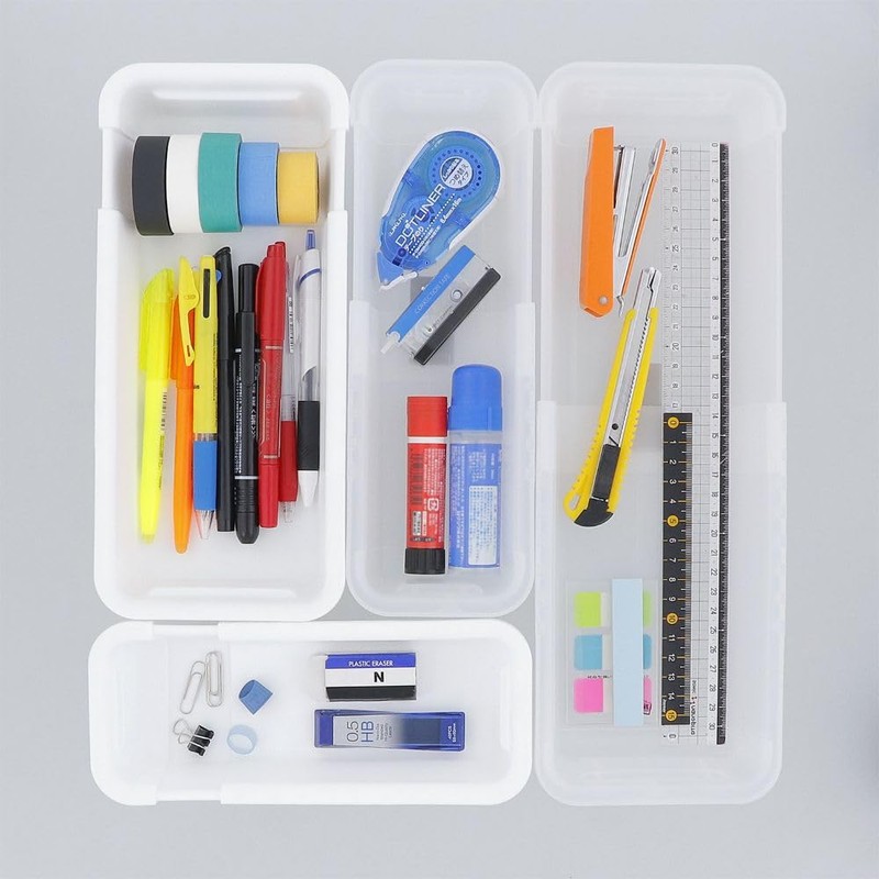 Liberty Corporation Cutlery Case, Extendable, Slim, L, Clear, Made in