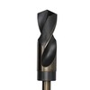 Drill America 1-1/2" Reduced Shank High Speed Steel Black &