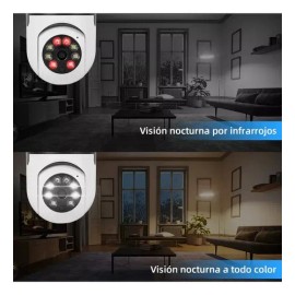 Camara de seguridad Kerui Smart resolucion 2mp visión nocturna blanco                                                                                 