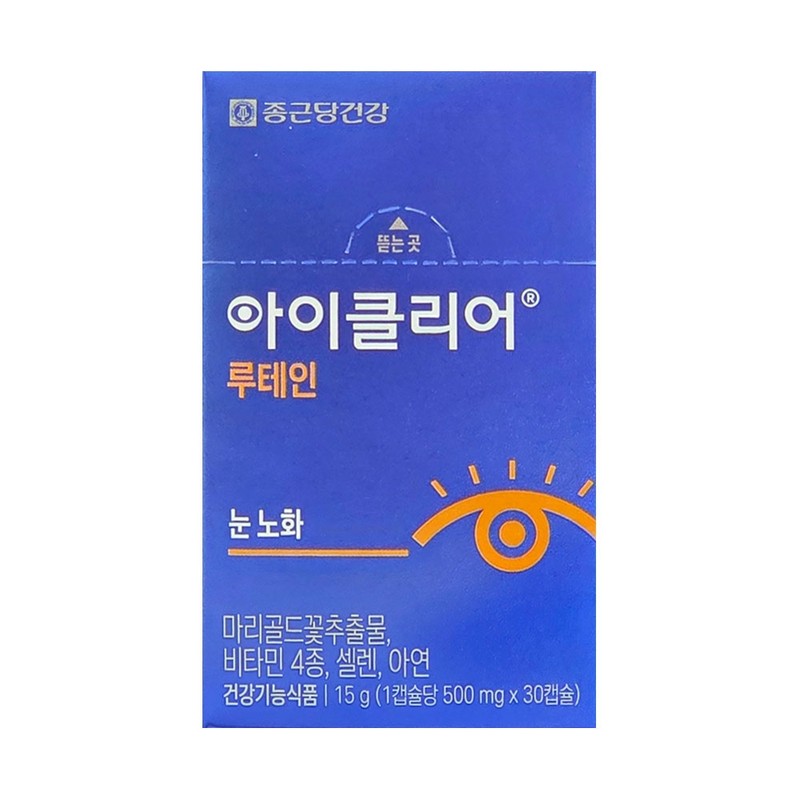 Chong Kun Dang Health iClear Eye Love Lutein 20mg 30