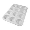 Fat Daddio's Anodized Aluminum Standard Muffin Pan, 11.2 x 15.8