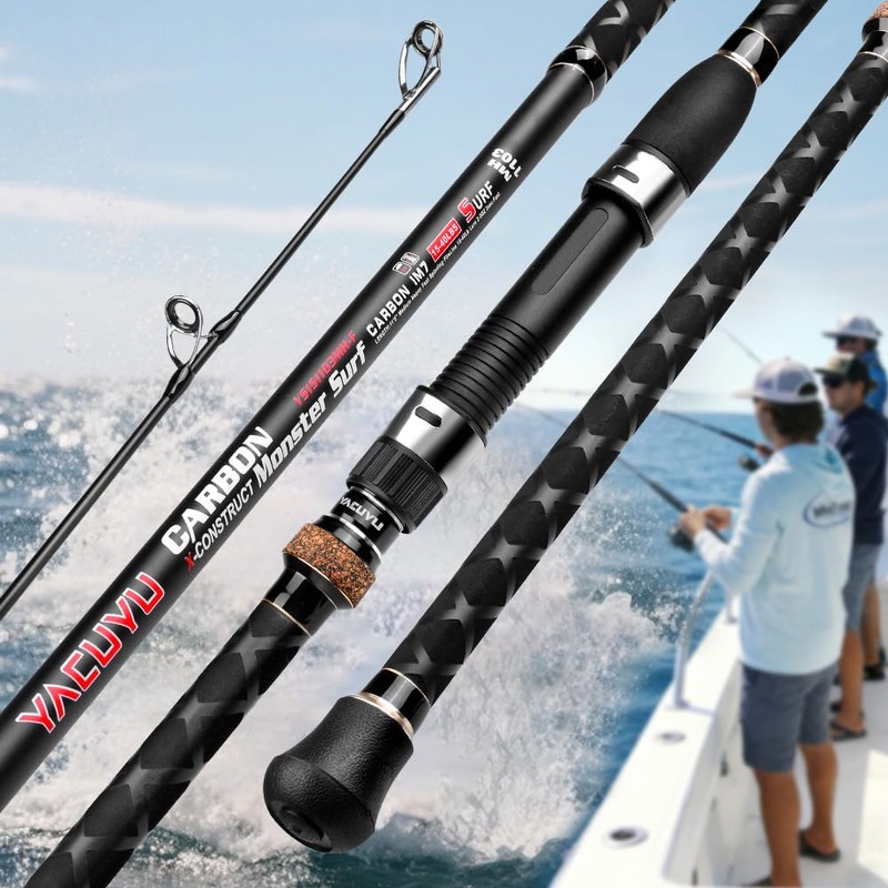 PROBEROS Surf Fishing Rod - Casting Spinning Fishing Rods with