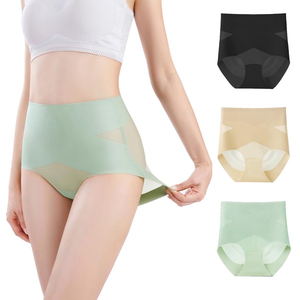 GENTLE. BEAR High Waist Seamless Shapewear Underwear for Women,Breathable No