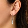 Ross-Simons Sterling Silver Curved Drop Earrings