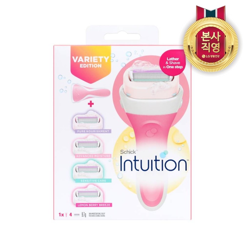 SCHICK Chic Intuition Hair Removal Special Pack: 1 handle +