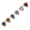 30pcs Sew On Rhinestones 6 Colors DIY Handcraft Glass Rhinestone