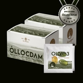 Olokdam Olive 3 EVOO Mediterranean Olive Oil Capsules 24 Capsules 2 Boxes / 올록담 올리브3 EVOO 지중해 올리브오일 캡슐 24포 2BOX