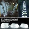 ISUERFY 12M/40ft Dimmable LED Rope Light, Cuttable Waterproof Indoor Outdoor